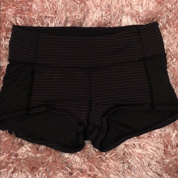 lululemon athletica Pants - Lululemon black spandex shorts